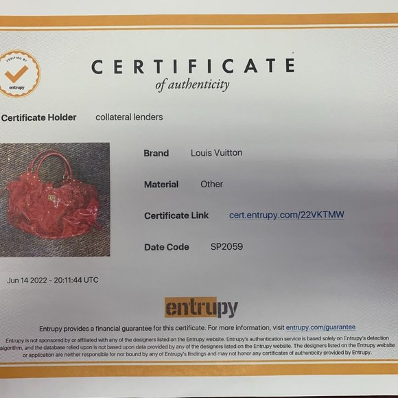 Louis Vuitton Cerise Mahina Patent Leather Surya Bag - Picture 9 of 14